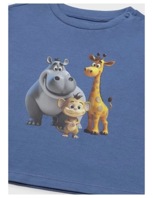 Camiseta Manga Corta Animal De Mayoral