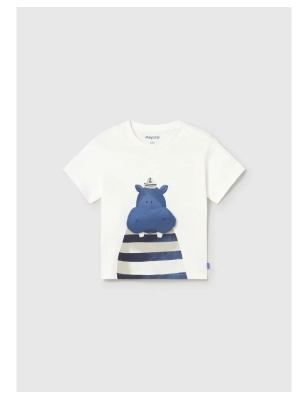Camiseta Manga Corta Aplique De Mayoral