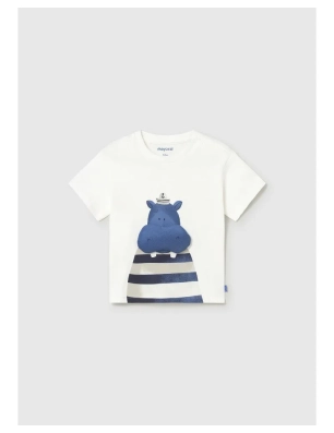 Camiseta Manga Corta Aplique De Mayoral