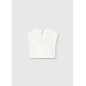 Camiseta Manga Corta Apliques Crochet De Mayoral
