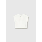 Camiseta Manga Corta Apliques Crochet De Mayoral