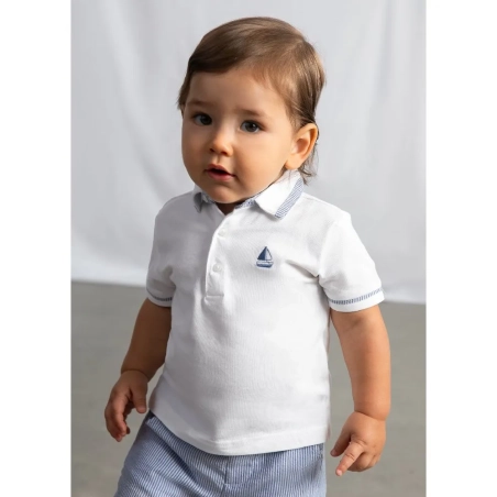 Polo Manga Corta Combinado De Mayoral