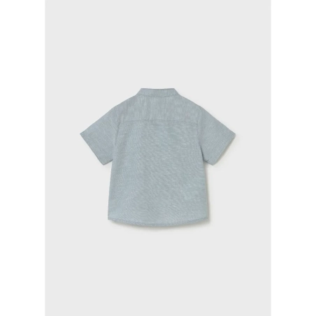 Camisa Manga Corta Lino Cuello Mao De Mayoral