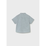 Camisa Manga Corta Lino Cuello Mao De Mayoral