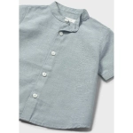 Camisa Manga Corta Lino Cuello Mao De Mayoral