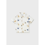 Camisa Manga Corta Estampada De Mayoral