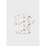 Camisa Manga Corta Estampada De Mayoral