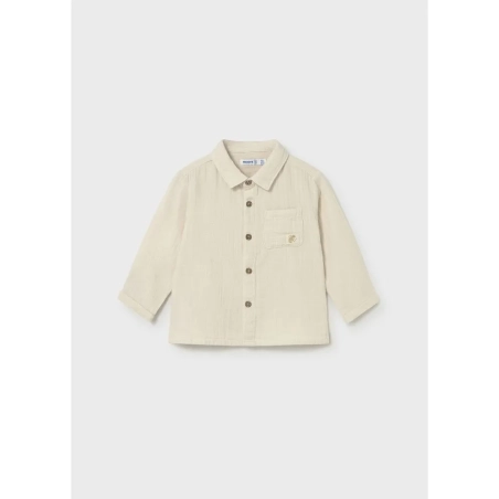 Camisa Manga Larga Bambula De Mayoral