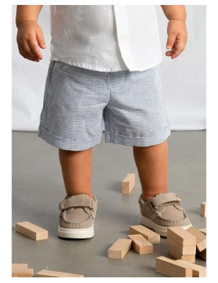 Conjunto Bermuda Lino Suiting De Mayoral