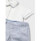 Conjunto Bermuda Lino Suiting De Mayoral