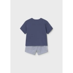 Conjunto Bermuda Seersucker De Mayoral