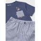 Conjunto Bermuda Seersucker De Mayoral