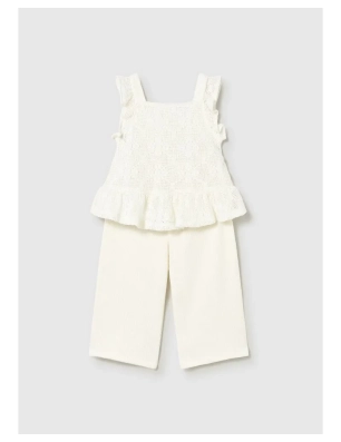 Conjunto Pantalon Largo Combinado De Mayoral