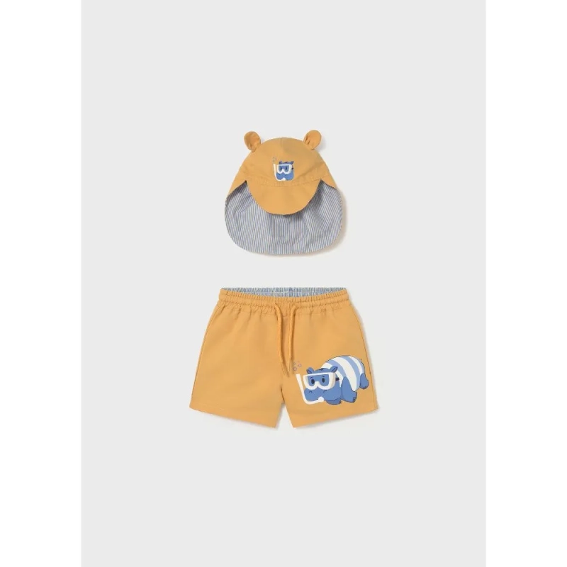 Conjunto Bañador Y Gorro Orejas De Mayoral