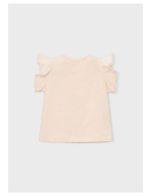 Camiseta Manga Corta Puntillas De Mayoral