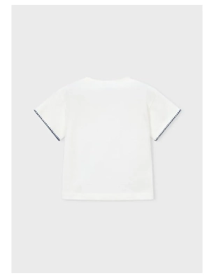 Camiseta Manga Corta Aplique De Mayoral