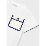 Camiseta Manga Corta Aplique De Mayoral