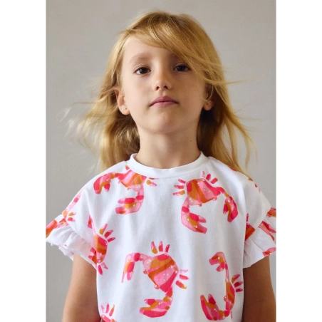 Camiseta Manga Corta Estampada De Mayoral