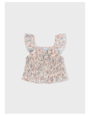 Top Bambula Estampado De Mayoral