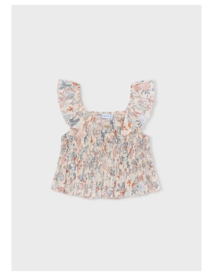 Top Bambula Estampado De Mayoral