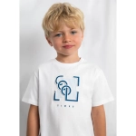 Camiseta Manga Corta Embossed De Mayoral