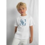 Camiseta Manga Corta Embossed De Mayoral