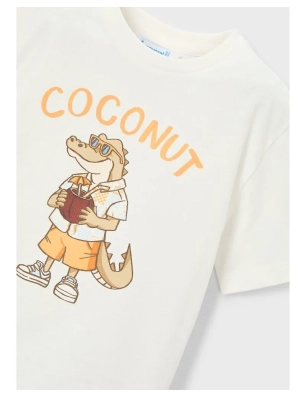 Camiseta Manga Corta Crocodile De Mayoral