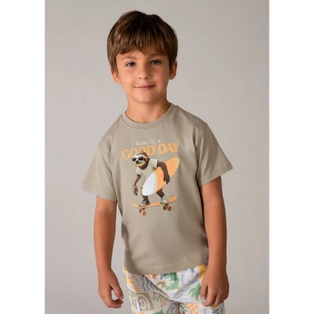 Camiseta Manga Corta Good Day De Mayoral