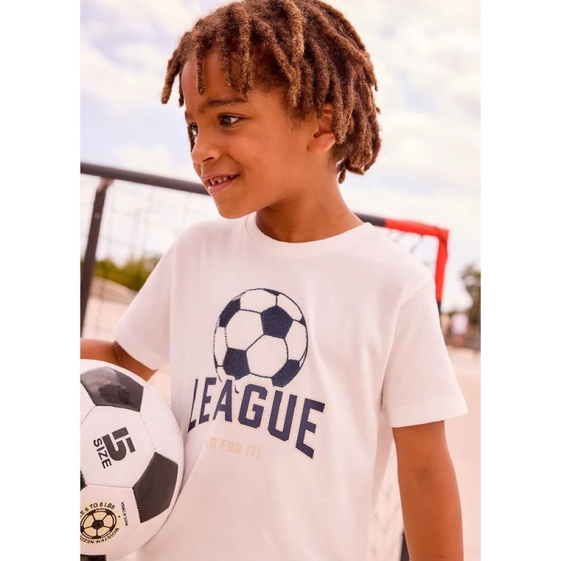 Camiseta Manga Corta League De Mayoral