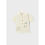 Camisa Manga Corta Bordados De Mayoral