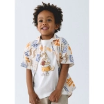 Camisa Manga Corta Estampada De Mayoral