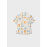 Camisa Manga Corta Estampada De Mayoral