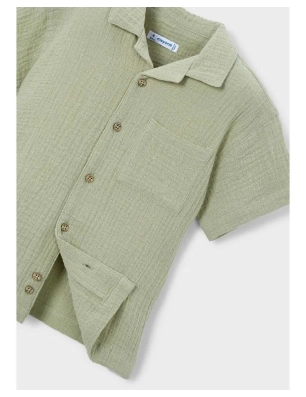 Camisa Manga Corta Bambula De Mayoral