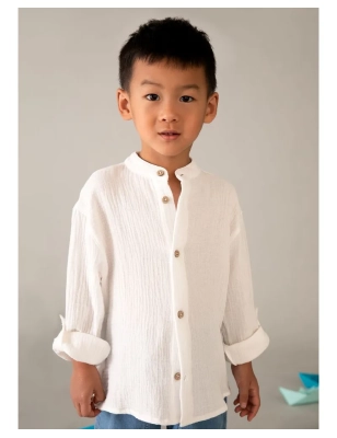 Camisa Manga Corta Bambula De Mayoral