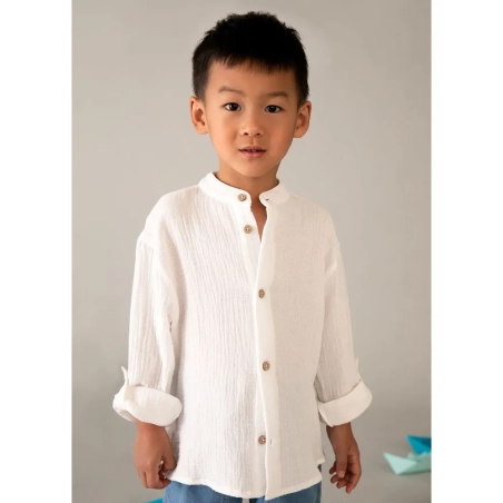 Camisa Manga Corta Bambula De Mayoral