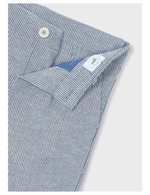 Bermuda Lino Suiting De Mayoral