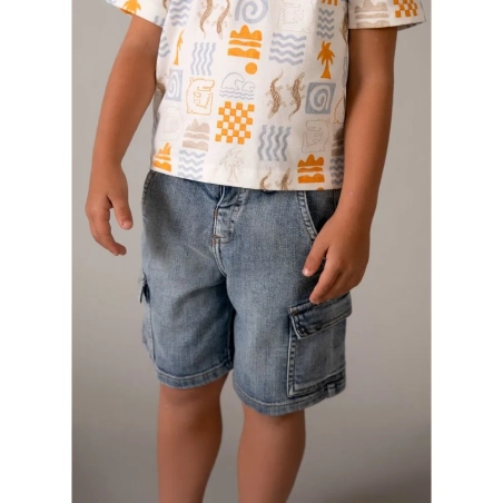 Super Bermuda Denim Cargo De Mayoral