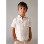 Conjunto Bermuda Lino Suiting De Mayoral