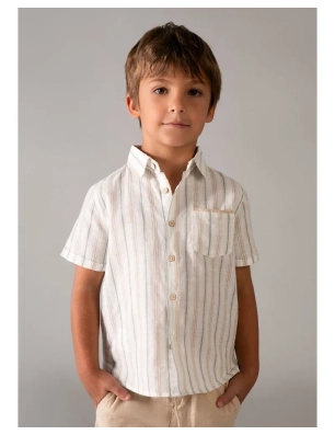 Conjunto Bermuda Lino Suiting De Mayoral