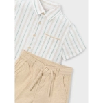 Conjunto Bermuda Lino Suiting De Mayoral