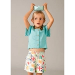 Pantalon Corto Estampado De Mayoral