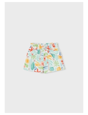 Pantalon Corto Estampado De Mayoral
