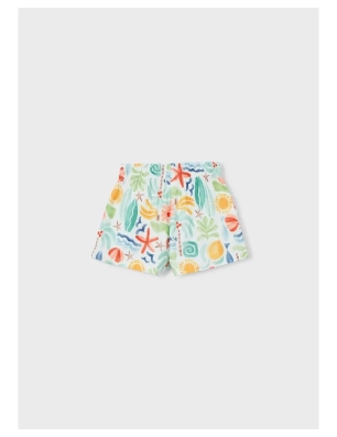 Pantalon Corto Estampado De Mayoral
