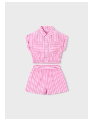 Conjunto Short Rayas De Mayoral