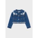 Cazadora Denim Guipur De Mayoral