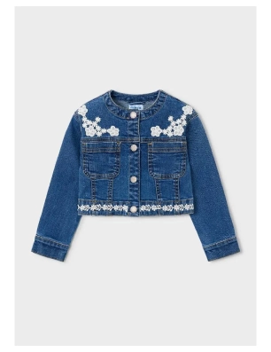Cazadora Denim Guipur De Mayoral