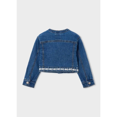 Cazadora Denim Guipur De Mayoral
