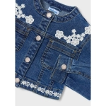 Cazadora Denim Guipur De Mayoral