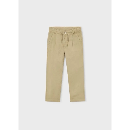 Pantalon Lino Relaxed De Mayoral