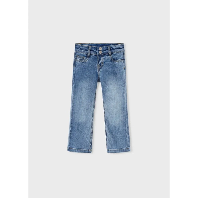 Pantalon Denim Flare Low Wais De Mayoral